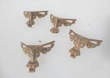 Vintage Bronze Clock Feet