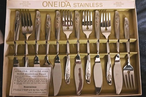 Oneida stainless steel 6 - steel,