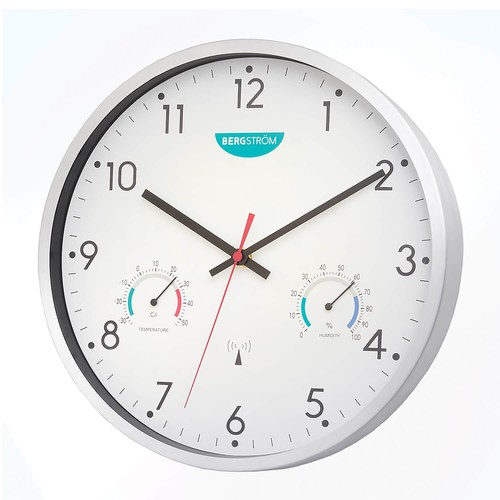 Radio controlled wall clock - radio,