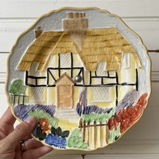 Vintage cake serving plate - plate, on