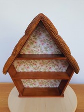 Vintage Curio Cabinet Wooden