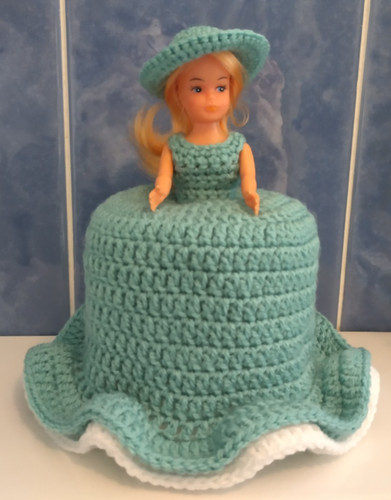 Handmade crochet vintage dress - handmade,