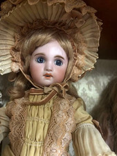 Antique bisque doll jumeau - bisque,