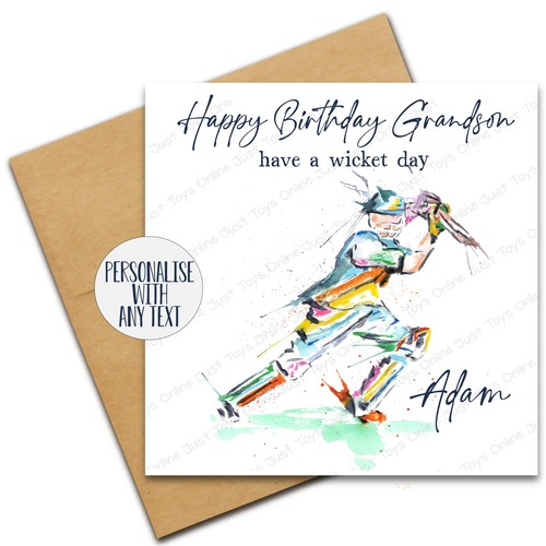 Personalised cricketer - personalised,