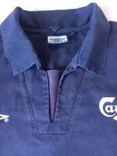 Vintage Mens Umbro Navy XL Cotton Drill Training Top Noel Liam Gallagher Oasis