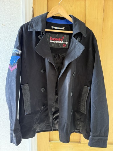 Superdry new denim tailoring - new,