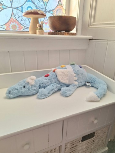 Jellycat sky dragon soft toy - sky,