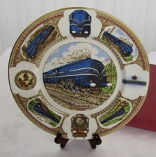Caverswall England Coronation 4-6-2 No. 6220 Locomotive Collectable Plate