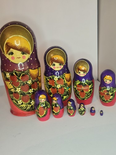 Large russian nesting dolls - russian,