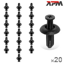 20x Fastening Clips Expanding