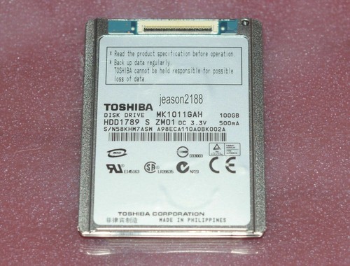 Toshiba 100gb mk1011gah zif - 100gb,