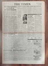 Newspapers 1975 Oct - Dec back issues 50th Birthday Gift Tabloid and Broadsheets