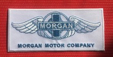 MORGAN MOTOR COMPANY SPORTS CAR WINGS PLUS 4 6 8 3 WING BADGE IRON SEW ON PATCH