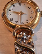 Carvel Ladies Wrist Watch Gold Colour Bracelet Strap.