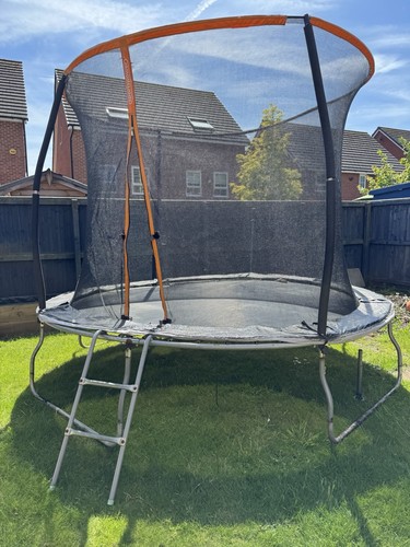 Trampoline with safety net - trampoline,