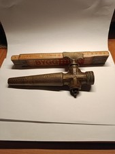 Antique wine or beer barrel tap. Brass. Made In French