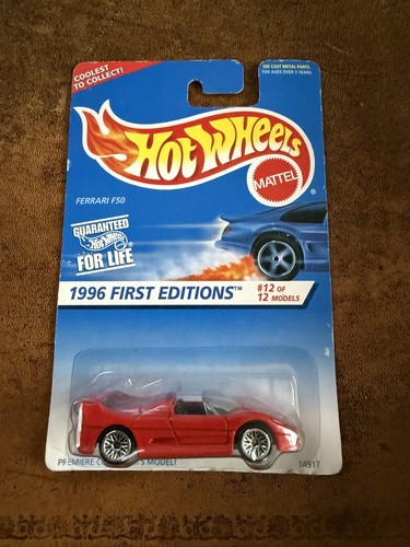 Hot wheels ferrari f50 red - hot,
