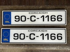 PAIR IRISH IRELAND NUMBER