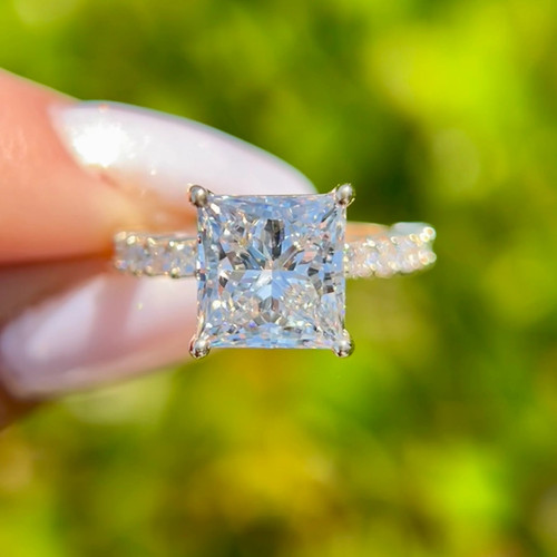 Carat lab grown princess - 4.50,