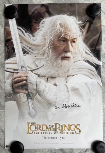 Ian mckellen signed original - ian,
