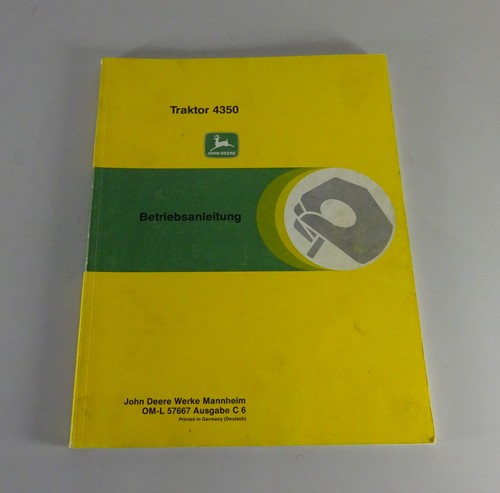 Operating manual handbook - operating,