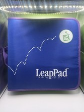 Leapfrog Leap Pad With 1 Book & 1 Cartridge Spongbob & Carry Storage Case