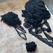 BUNDLE of lace embroidery trimming for sewing