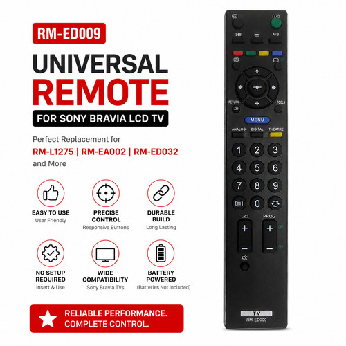 Universal remote ed009 - universal,