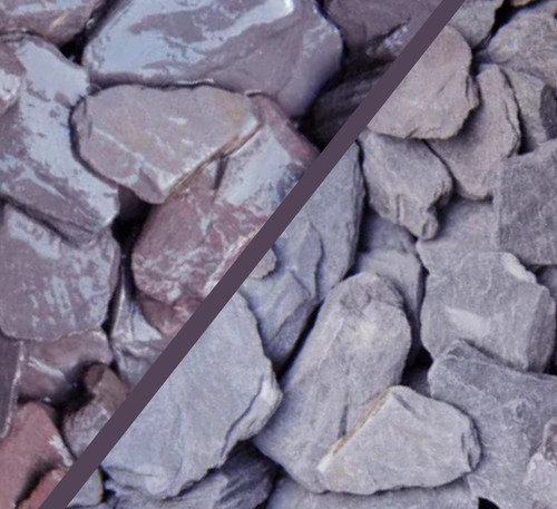 Decorative gravel plum slate - gravel,
