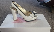Magrit Patent Leather, Peep Toe, Court Shoe Size 2