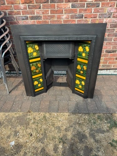 Cast iron fire insert - iron,