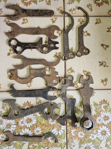 Assorted bicycle spanners - assorted,