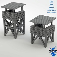 Sandbag Watchtower WW2