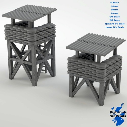 Sandbag watchtower ww2 - sandbag,