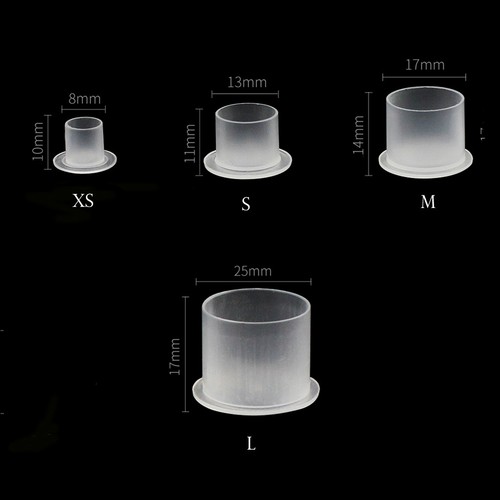 Tattoo ink cups flat base - tattoo,