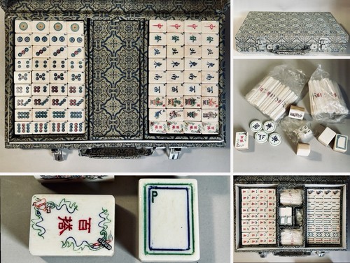 Vintage mahjong complete set - vintage,