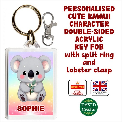 Personalised acrylic double - personalised,