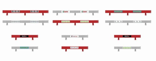 Scalextric crash barriers - scalextric,