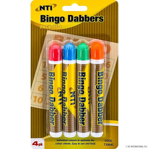 4pc bingo dabbers - 4pc,