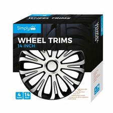 4x Wheel Trims Hub Caps 14"