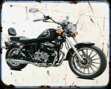 Ajs Dd125E Mk3 12 03 A4 Photo Print Motorbike Vintage Aged