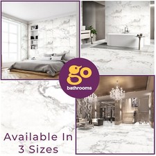 White Marble Tile Rectified