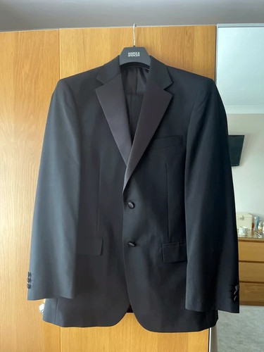 Mens black dinner suit - black,