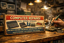 Vintage Retro look Computer