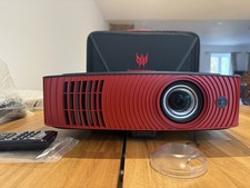 Acer Predator Z650 1080p Full HD Gaming Projector Remote Bundle Used 3D 
