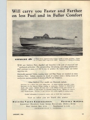 1946 paper huckins yacht - 1946,