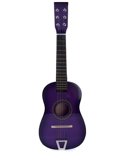 Acoustic purple guitar - acoustic,
