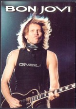 Modern Music Postcard: BON JOVI. Ref Heroes, SPC2707. Free UK p&p
