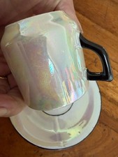 ART DECO LUSTREWARE COFFEE CUP