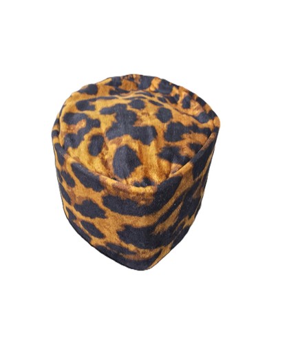 Leopard print kufi cap - leopard, |
